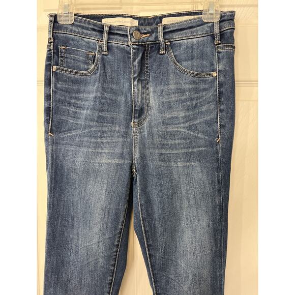 Anthropologie Pilcro Letterpress Superscript Ultra High Rise Skinny Jean Capsule - Picture 3 of 12